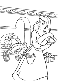 Páginas para colorear de Cenicienta – página 42