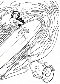 Páginas para colorear de Moana – página 12