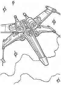 Páginas para colorear de Guerra de las galaxias (Star Wars) - página 28