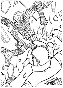 Páginas del Hombre Araña para colorear– Página 61