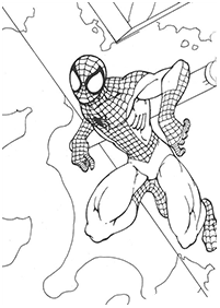 Páginas del Hombre Araña para colorear– Página 77