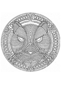 Páginas para colorear de mandalas – Página 51