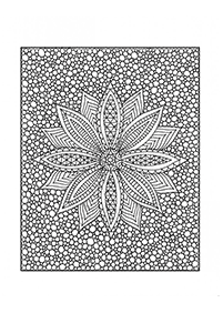 Páginas para colorear de mandalas – Página 54