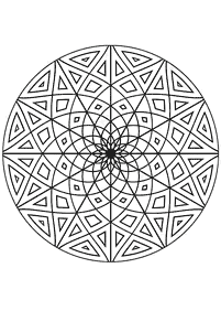 Páginas para colorear de mandalas – Página 60