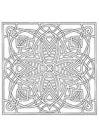 Páginas para colorear de mandalas – Página 75