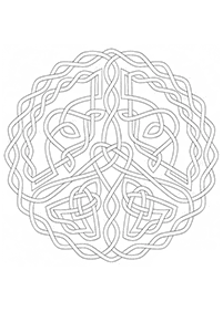 Páginas para colorear de mandalas – Página 76