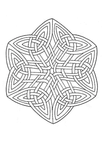 Páginas para colorear de mandalas – Página 80