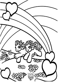 Páginas de Mi Pequeño Ponypara colorear– Página 52