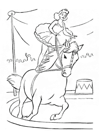 Páginas para colorear de caballos - página 4