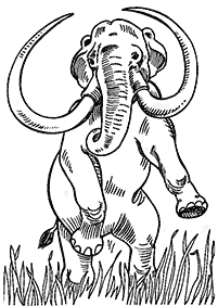 Páginas para colorear de dinosaurios - página 11