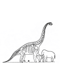 Páginas para colorear de dinosaurios - página 45