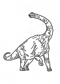 Páginas para colorear de dinosaurios - página 52