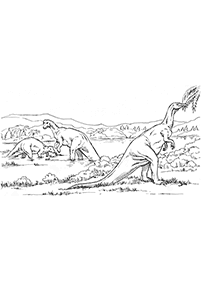 Páginas para colorear de dinosaurios - página 57