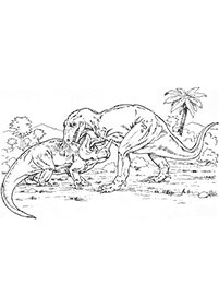 Páginas para colorear de dinosaurios - página 69
