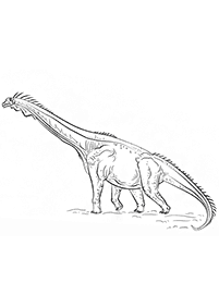 Páginas para colorear de dinosaurios - página 95