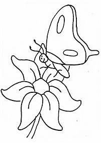 Páginas para colorear de mariposas - página 44