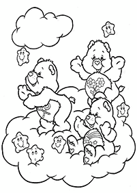 Páginas para colorear de osos - página 20