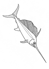 Páginas para colorear de peces - página 111