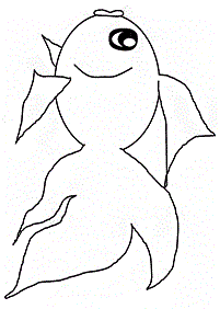 Páginas para colorear de peces - página 32