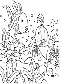 Páginas para colorear de peces - página 40