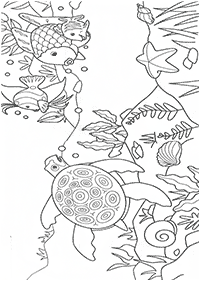 Páginas para colorear de peces - página 48