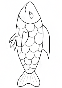 Páginas para colorear de peces - página 8