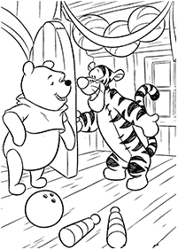 Páginas para colorear de tigres - página 8