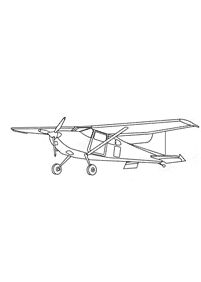 Páginas de aviones para colorear – Página 45