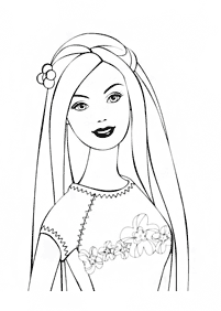 Páginas de Barbie para colorear – Página 106