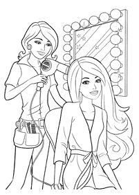 Páginas de Barbie para colorear – Página 111
