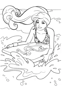 Páginas de Barbie para colorear – Página 112