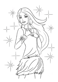 Páginas de Barbie para colorear – Página 115