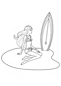 Páginas de Barbie para colorear – Página 116