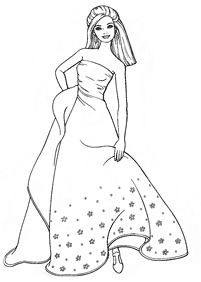 Páginas de Barbie para colorear – Página 36