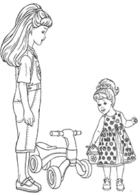 Páginas de Barbie para colorear – Página 58