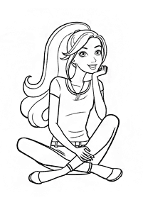 Páginas de Barbie para colorear – Página 60