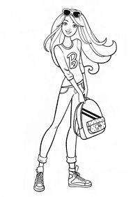 Páginas de Barbie para colorear – Página 87