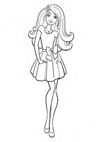 Páginas de Barbie para colorear – Página 93