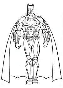 Páginas para colorear de Batman – Página 68