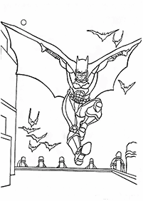Páginas para colorear de Batman – Página 7