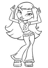 Páginas de Bratzpara colorear– página 21