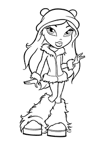 Páginas de Bratzpara colorear– página 24