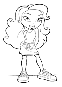 Páginas de Bratzpara colorear– página 27