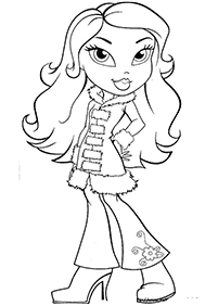 Páginas de Bratzpara colorear– página 29