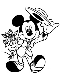 Páginas de Mickey Mouse para colorear– página 24