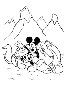 Páginas de Mickey Mouse para colorear– página 26