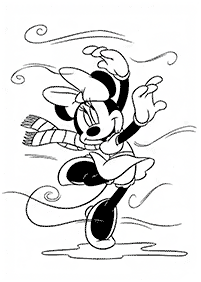 Páginas de Minnie Mouse para colorear – página 12