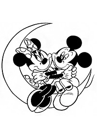 Páginas de Minnie Mouse para colorear – página 22