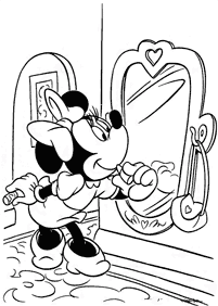 Páginas de Minnie Mouse para colorear – página 25