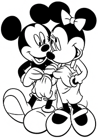 Páginas de Minnie Mouse para colorear – página 26